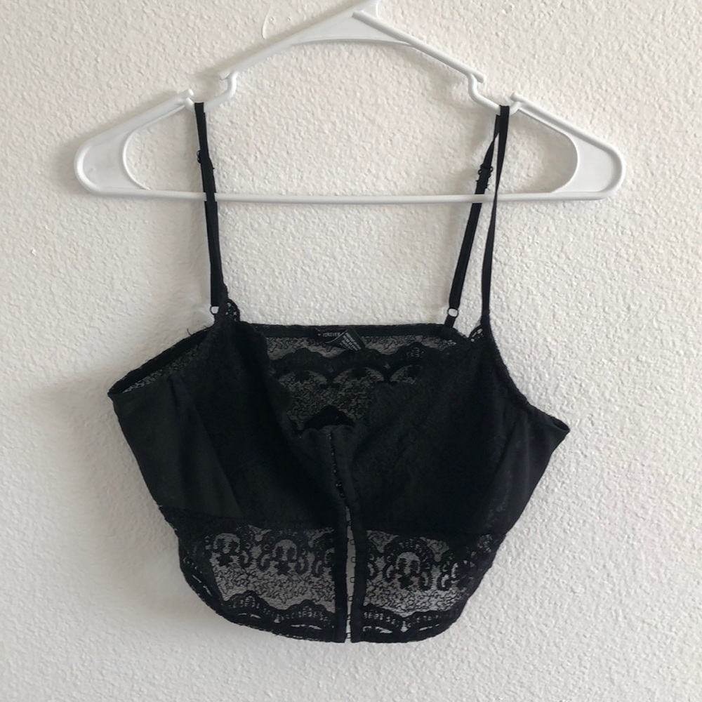 Corset crop top